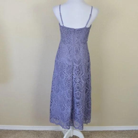 Gianni Bini Abigail Lace Crochet Midi Dress - 4 - Picture 6 of 9
